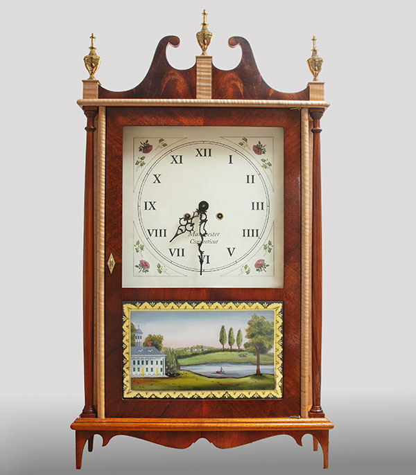 Piller Shelf Clock