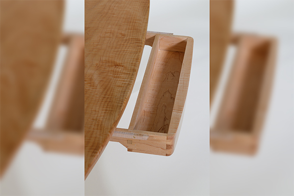 Drawer of Wharton Esherick Inspired Coffee Table